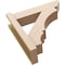 Ekena Millwork 6-in W x 22-in D x 22-in H Balboa Slat Rough Cedar Woodgrain TimberThane Outlooker, Primed Tan OUTUR060X22X22BOA24RCPR - alternate 5